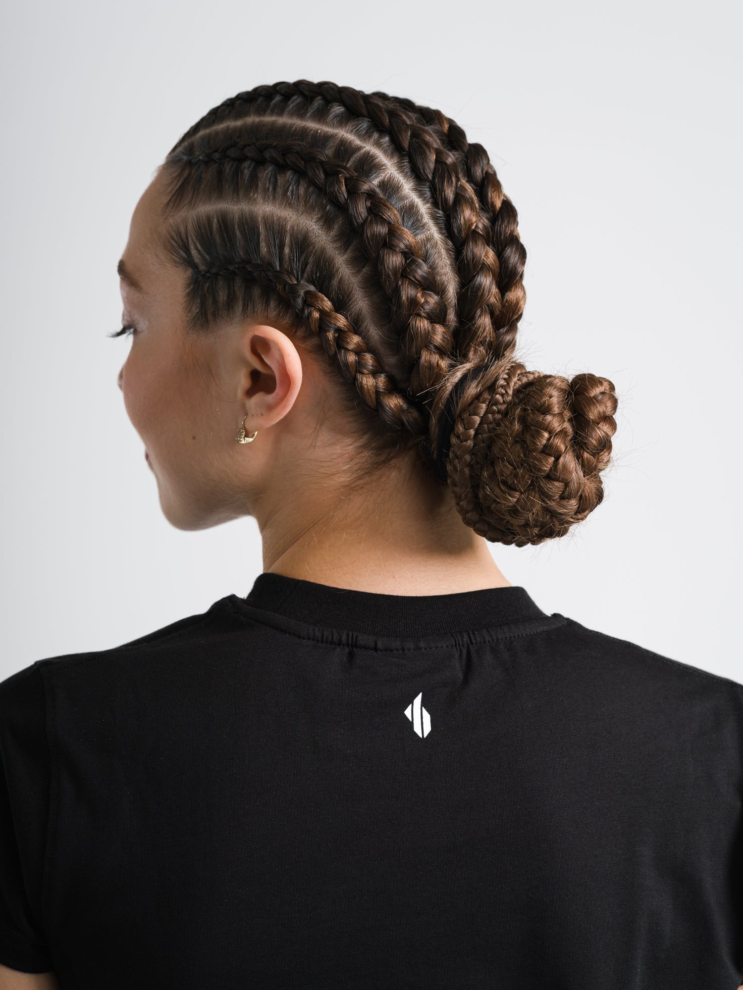 ONE BOUT Women's Script T-Shirt in Black — styled