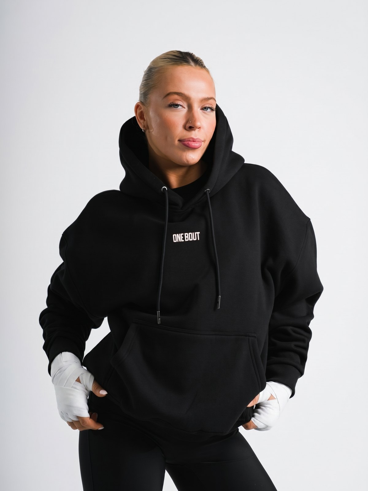 How to measure a women's hoodie: chest, waist and hips