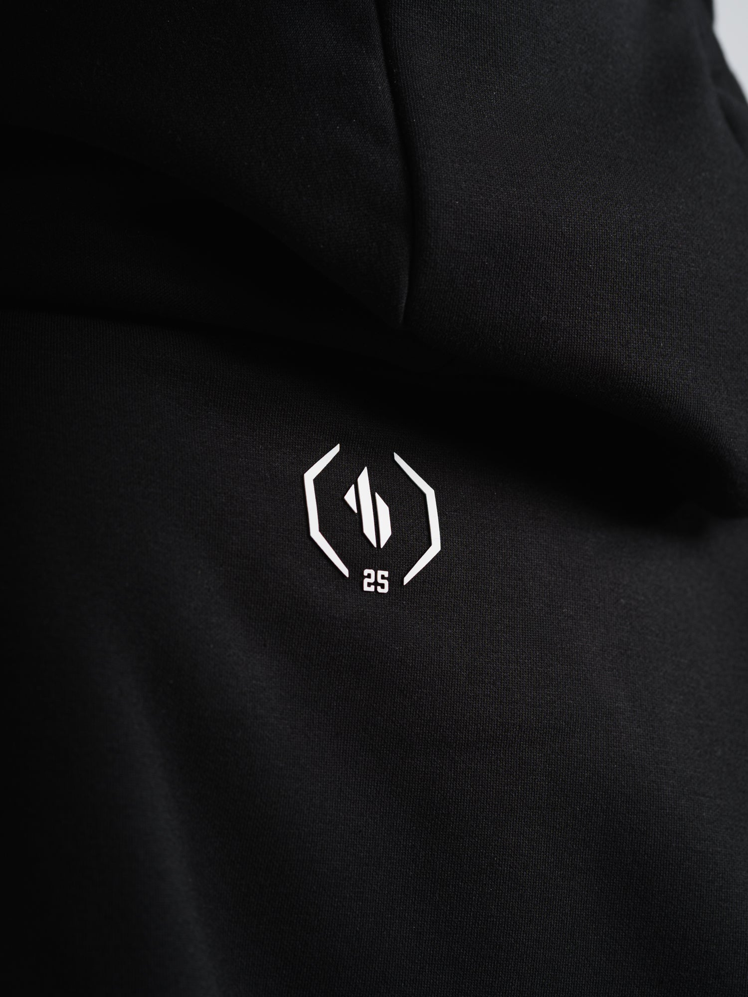 ONE BOUT Women's Script Oversized Hoodie (Limited) in Black — styled